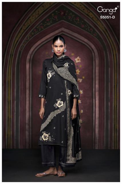Ganga mysha 5051 wholesale dress materials in gujarat